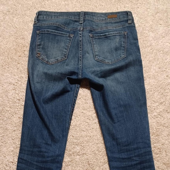 KUT FROM THE KLOTH 'Catherine' Mid-Rise Distressed Boyfriend Jeans - Picture 10 of 11